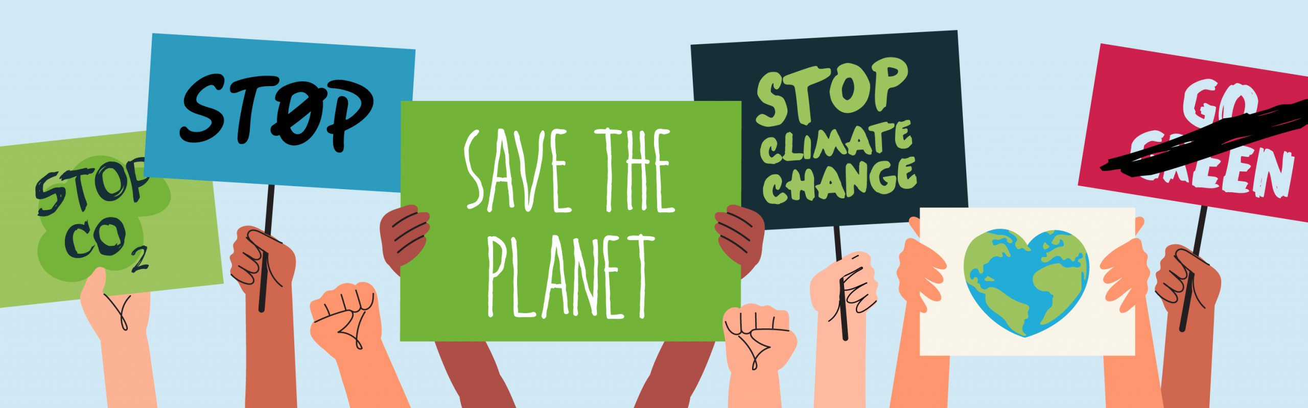 Stop and save. Stop climate change.