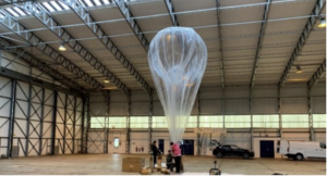 The team of B2Space working on a Balloon flight at Snowdonia Aerospace Centre in March 2020. Credit: Valentin Canales, B2Space