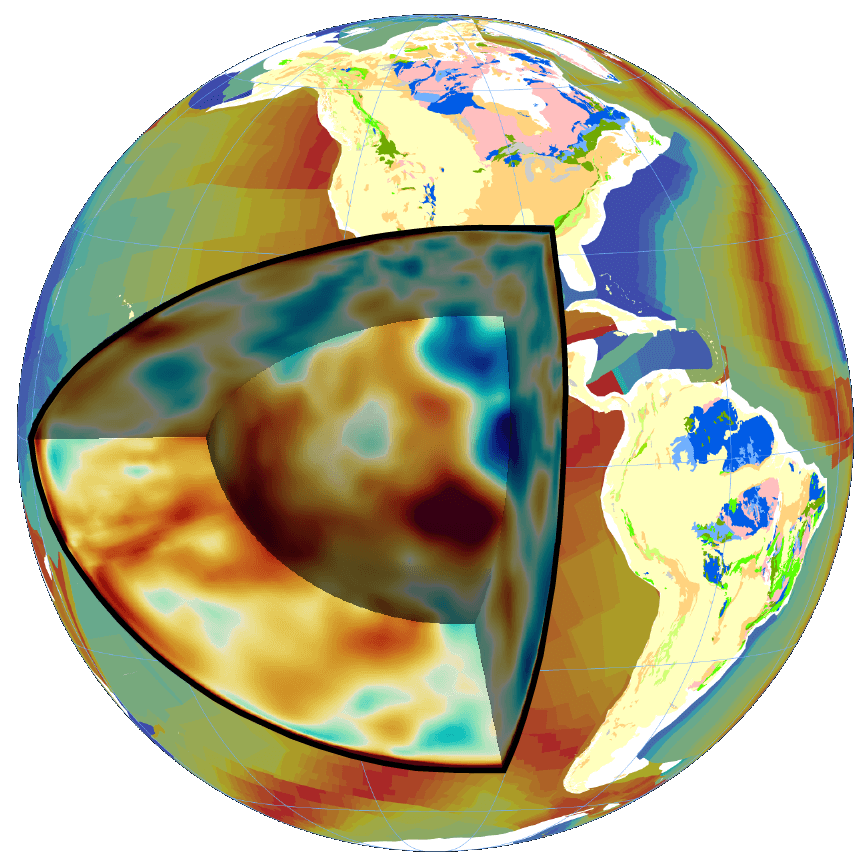 A 3D tomographic model of the seismic wavespeed in the Earth